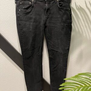 Zara Charcoal Denim Jeans